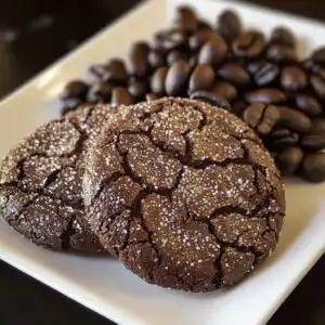 Molasses Cocoa Crinkles