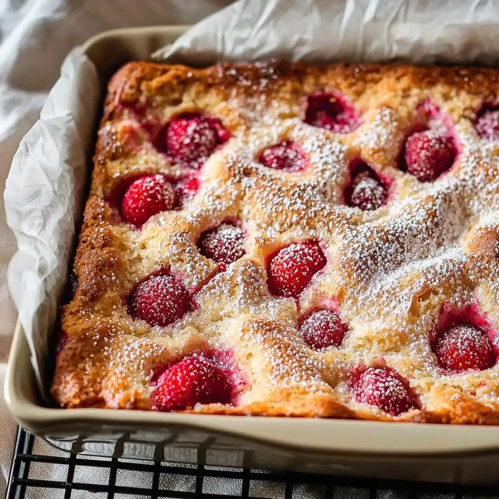 Rhubarb Cake - featured image