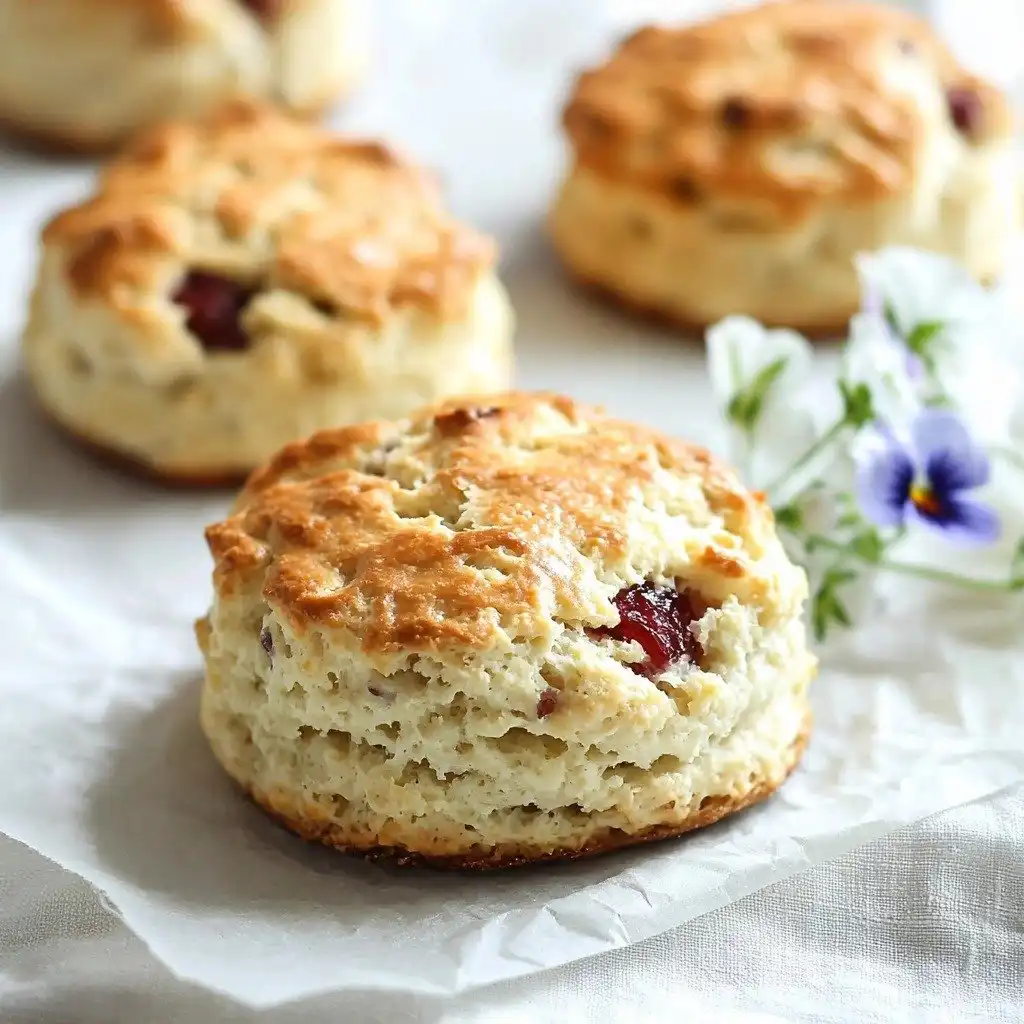 Rhubarb Scones - featured image