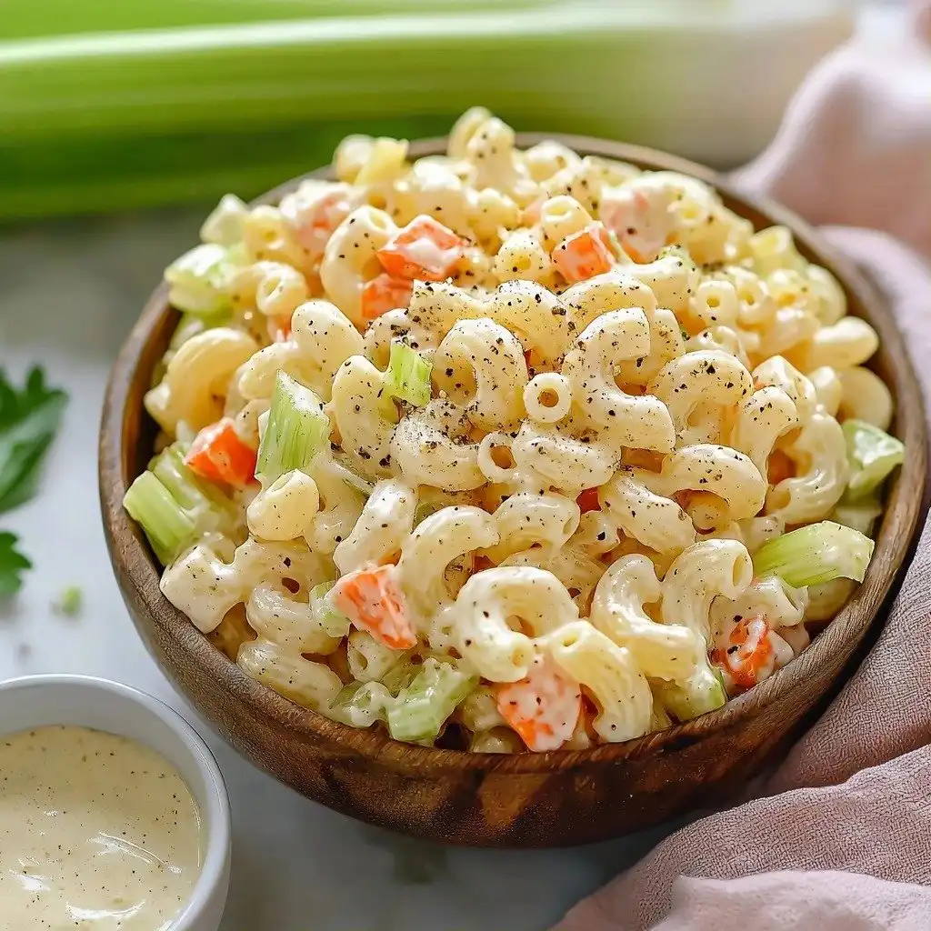 KFC Copycat Macaroni Salad - featured image
