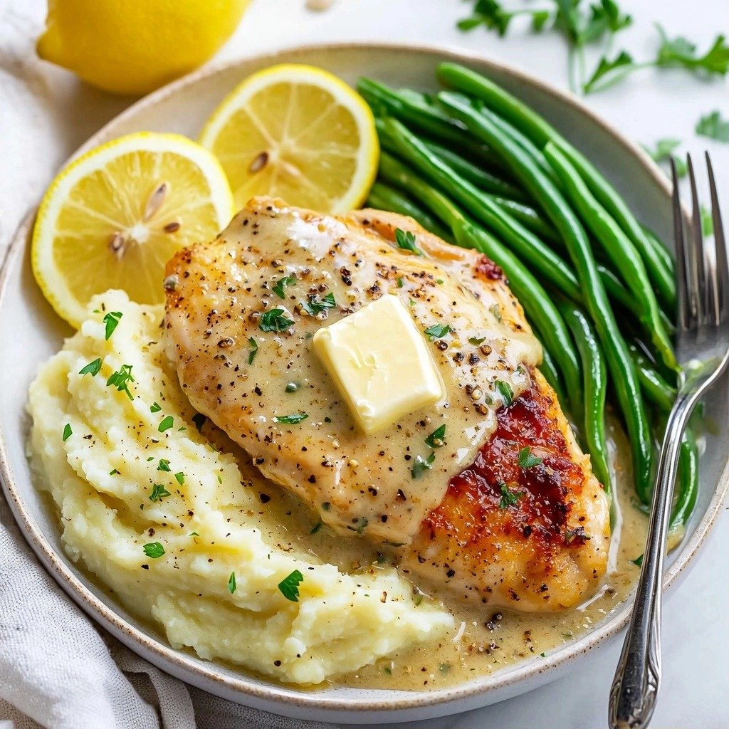 Chicken in White Wine Sauce - featured image