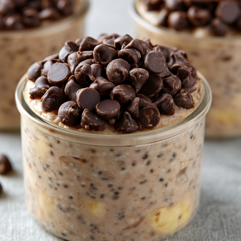 Chocolate Protein Overnight Oats