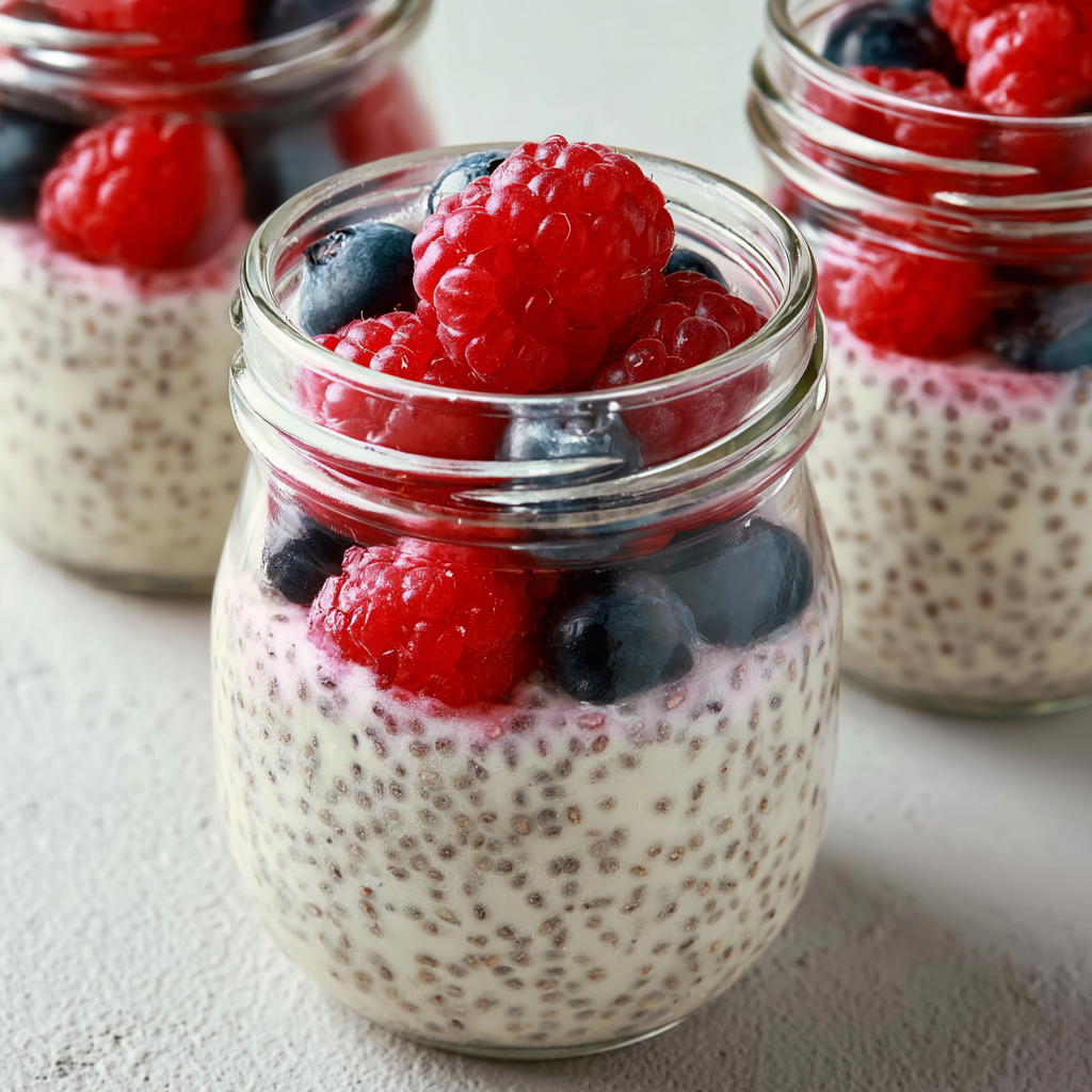 Fresh Blackberry Protein Overnight Oats