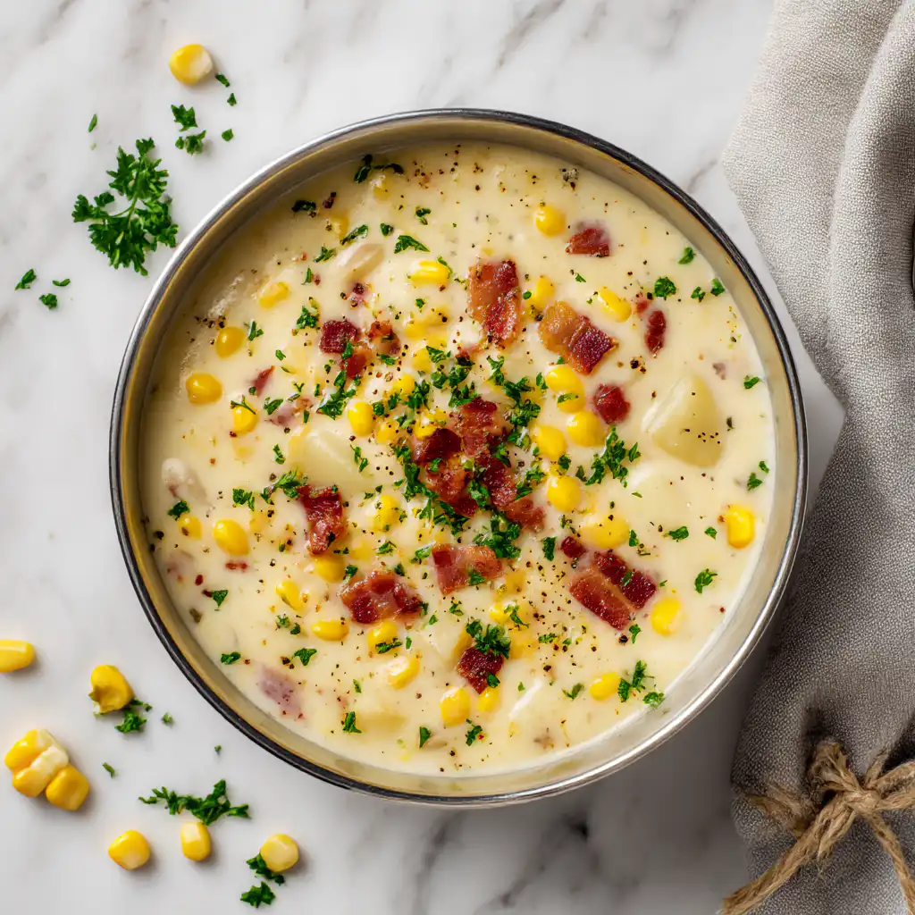 Comforting Instant Pot Corn Chowder